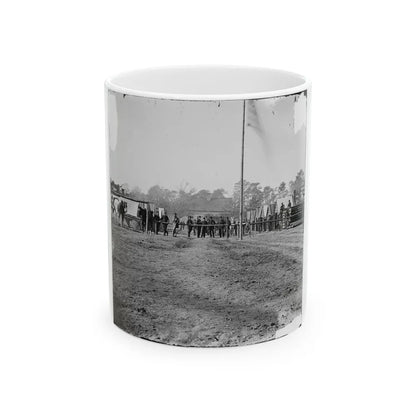 Bermuda Hundred, Virginia. Gen. Butler's Staff Officers Quarters (U.S. Civil War) White Coffee Mug-11oz-Go Mug Yourself