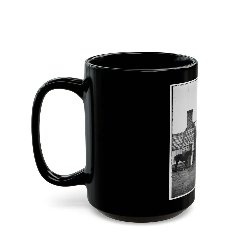 Bermuda Hundred, Virginia. Photographer At Butler's Signal Tower (U.S. Civil War) Black Coffee Mug-Go Mug Yourself