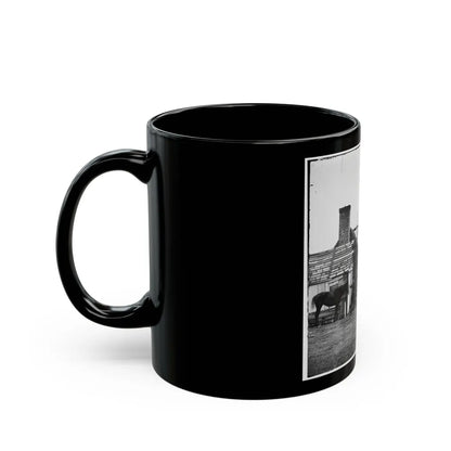 Bermuda Hundred, Virginia. Photographer At Butler's Signal Tower (U.S. Civil War) Black Coffee Mug-Go Mug Yourself