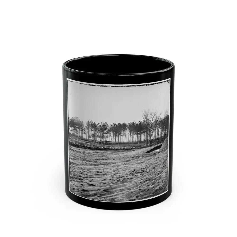 Bermuda Hundred , Virginia. View (U.S. Civil War) Black Coffee Mug-11oz-Go Mug Yourself