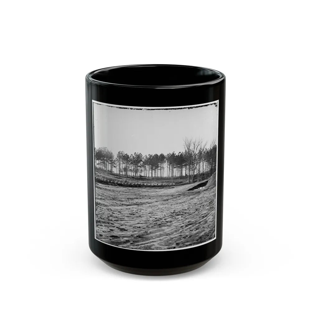 Bermuda Hundred , Virginia. View (U.S. Civil War) Black Coffee Mug-15oz-Go Mug Yourself