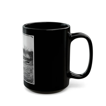 Bermuda Hundred , Virginia. View (U.S. Civil War) Black Coffee Mug-Go Mug Yourself