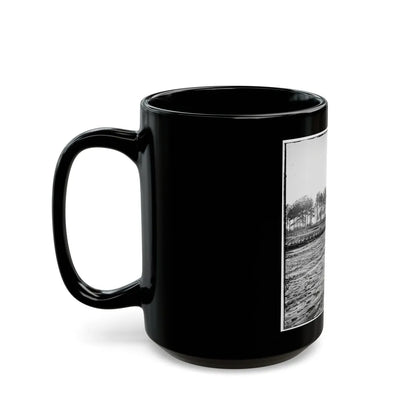 Bermuda Hundred , Virginia. View (U.S. Civil War) Black Coffee Mug-Go Mug Yourself