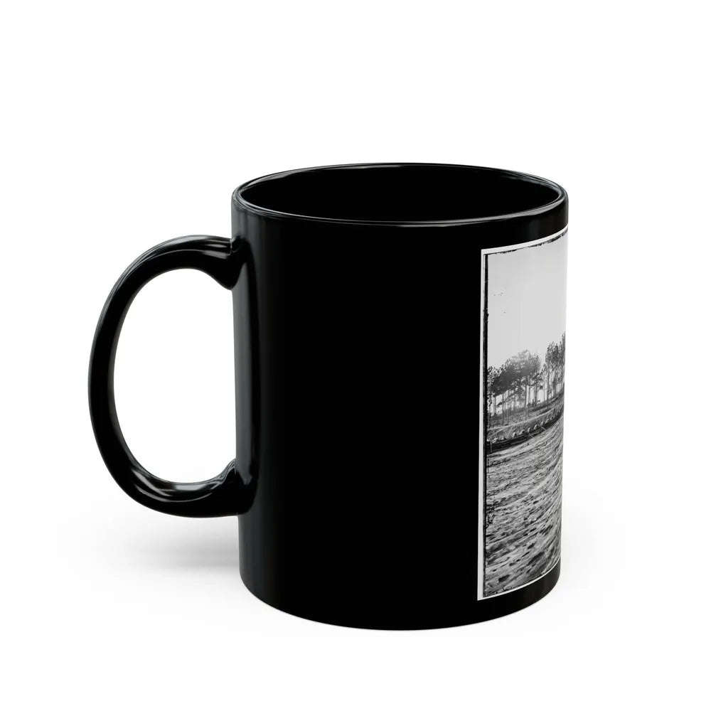 Bermuda Hundred , Virginia. View (U.S. Civil War) Black Coffee Mug-Go Mug Yourself