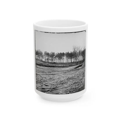 Bermuda Hundred , Virginia. View (U.S. Civil War) White Coffee Mug-15oz-Go Mug Yourself