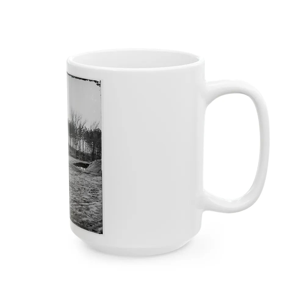 Bermuda Hundred , Virginia. View (U.S. Civil War) White Coffee Mug-Go Mug Yourself