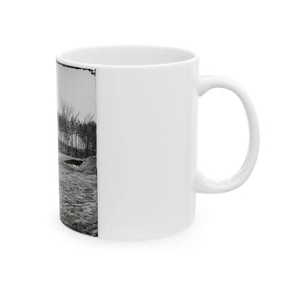 Bermuda Hundred , Virginia. View (U.S. Civil War) White Coffee Mug-Go Mug Yourself