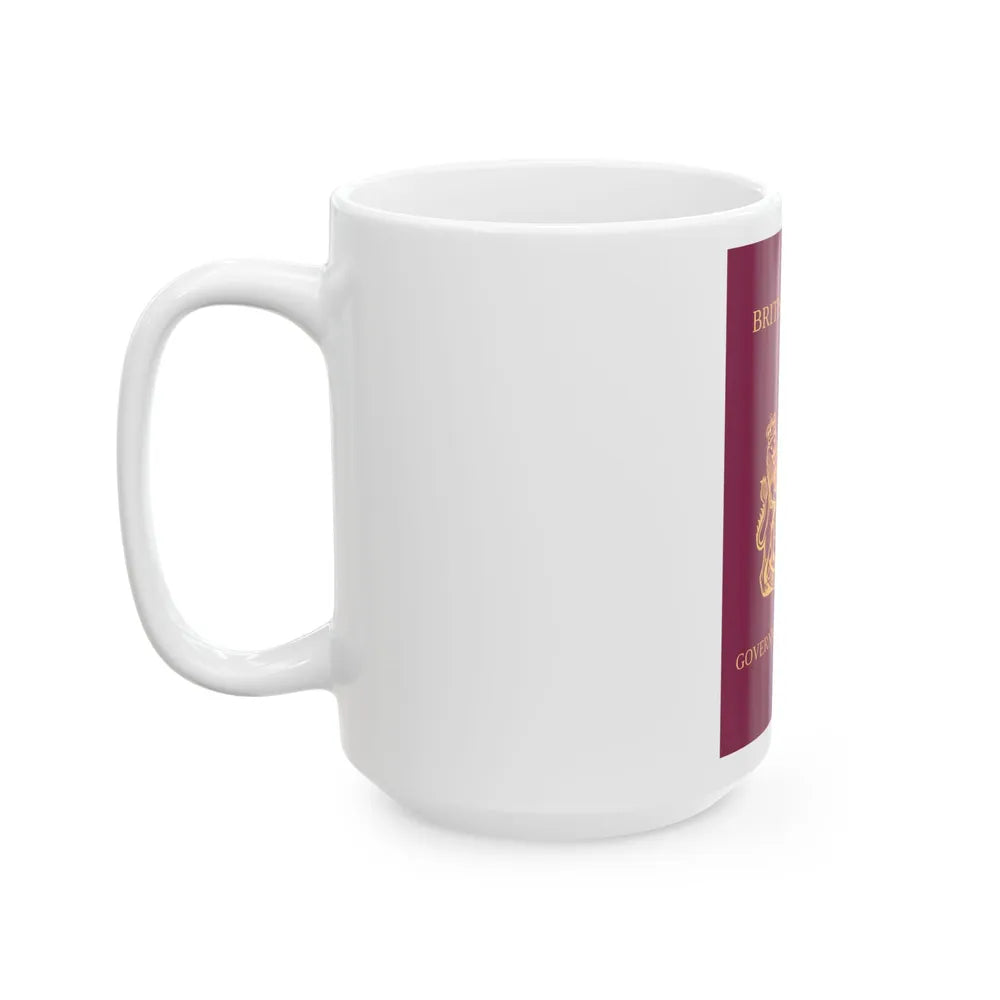 Bermuda Passport - White Coffee Mug-Go Mug Yourself