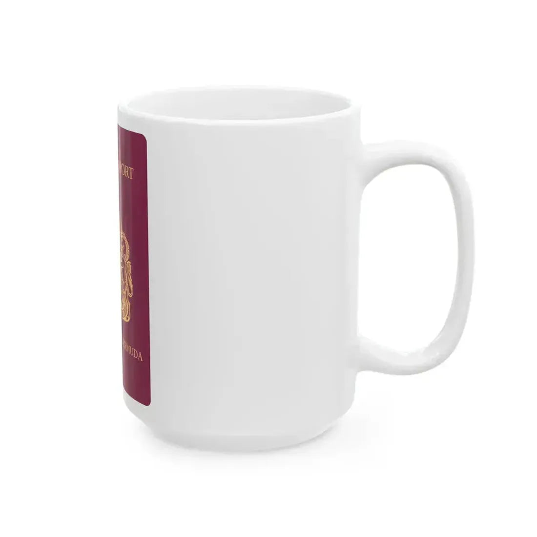 Bermuda Passport - White Coffee Mug - Go Mug Yourself