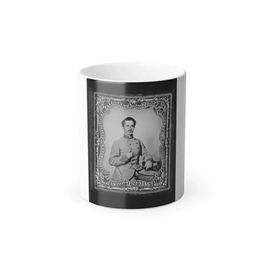 Bernard Bluecher Graves, Corp., C.S.A., Three-Quarter Length Portrait, Seated, Facing Front (U.S. Civil War) Color Changing Coffee Mug 11oz Default Title 11oz - Go Mug Yourself