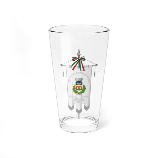 Bernate Ticino-Gonfalone (Italy) Pint Glass 16oz 16oz - Go Mug Yourself