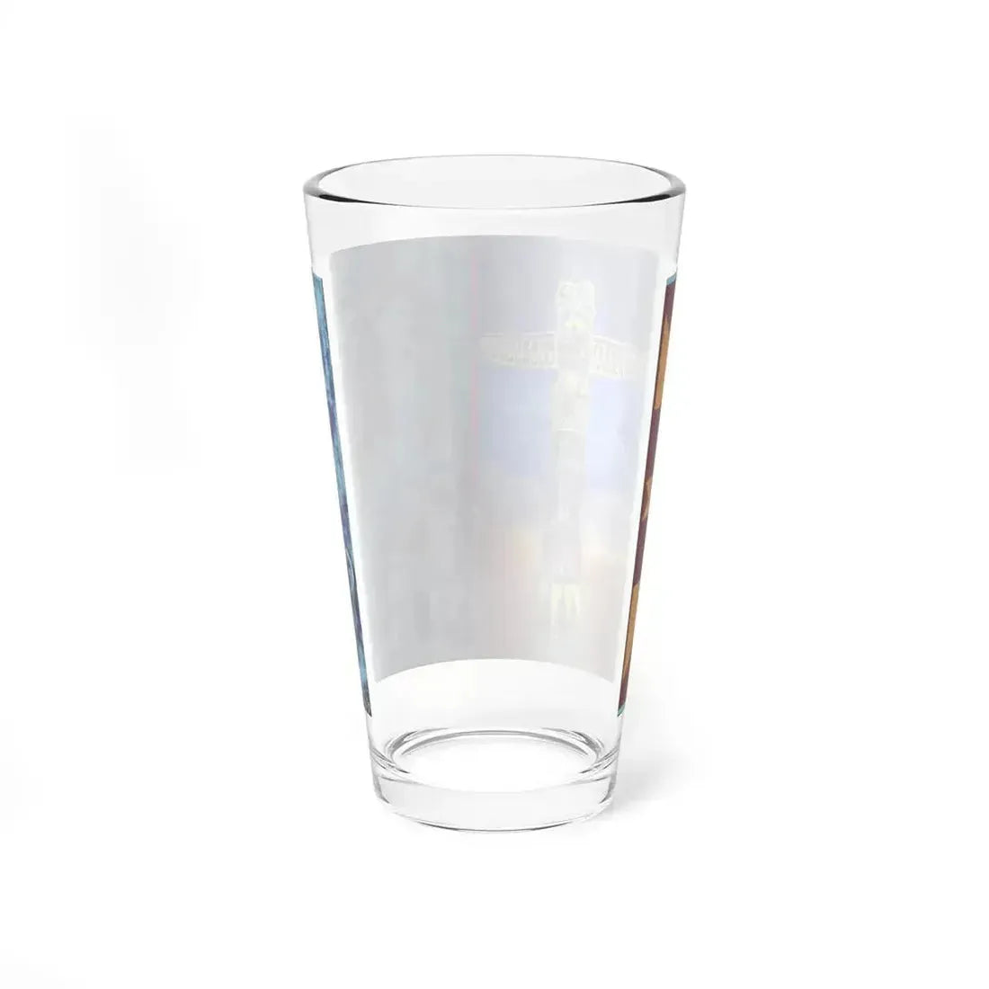 Bernd Kugler - Totem pale (Native Americans in Art) Pint Glass 16oz - Go Mug Yourself