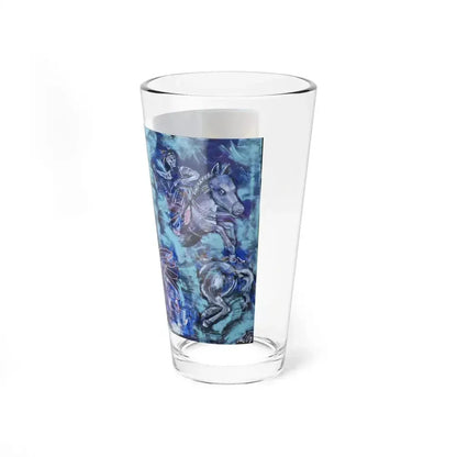 Bernd Kugler - Totem pale (Native Americans in Art) Pint Glass 16oz - Go Mug Yourself