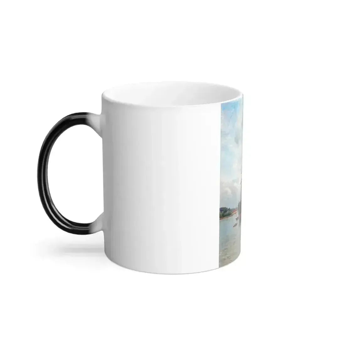Berndt Lindholm (1841-1914) In the Harbour - Color Changing Mug 11oz - Go Mug Yourself
