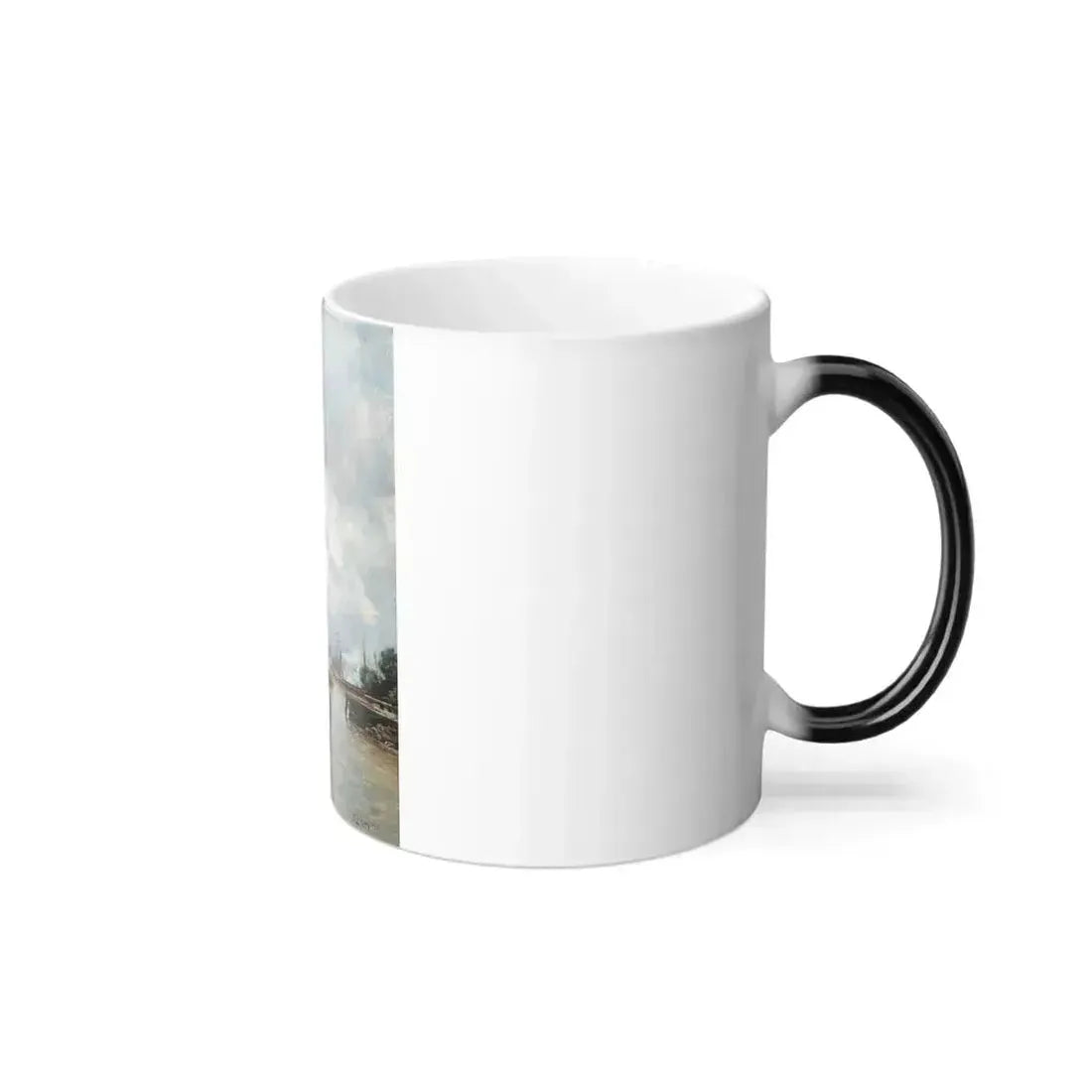 Berndt Lindholm (1841-1914) In the Harbour - Color Changing Mug 11oz - Go Mug Yourself