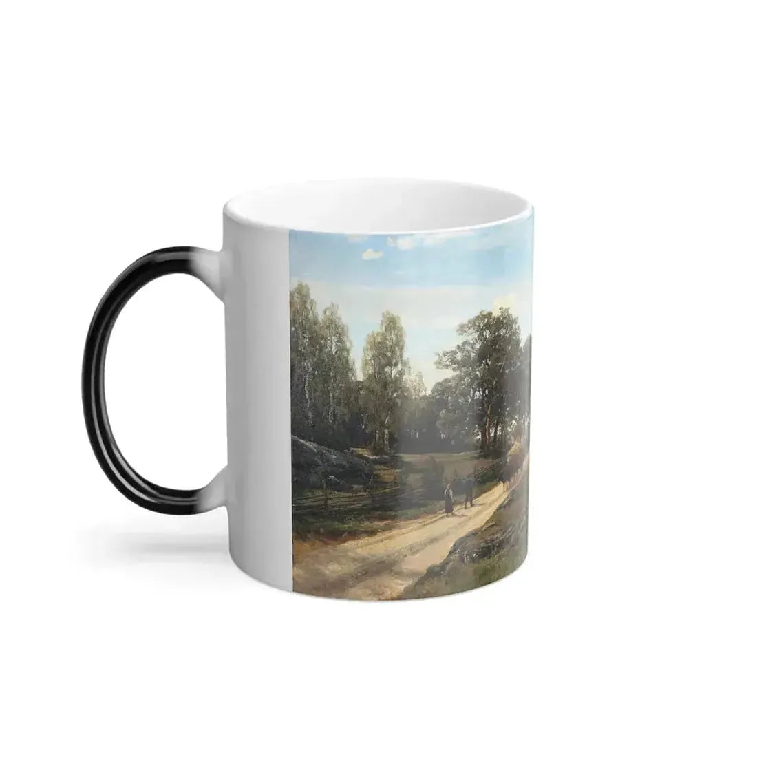 Berndt Lindholm (1841-1914) Summer Landscape - Color Changing Mug 11oz - Go Mug Yourself