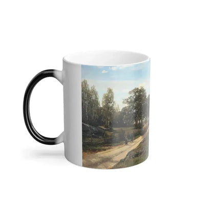 Berndt Lindholm (1841-1914) Summer Landscape - Color Changing Mug 11oz - Go Mug Yourself