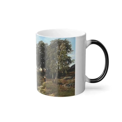 Berndt Lindholm (1841-1914) Summer Landscape - Color Changing Mug 11oz - Go Mug Yourself