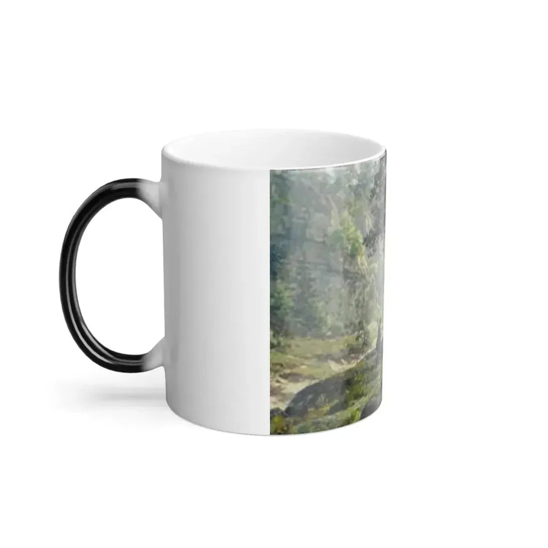 Berndt Lindholm (1841-1914)Summer Morning on a Forest Slope, 1891 - Color Changing Mug 11oz - Go Mug Yourself
