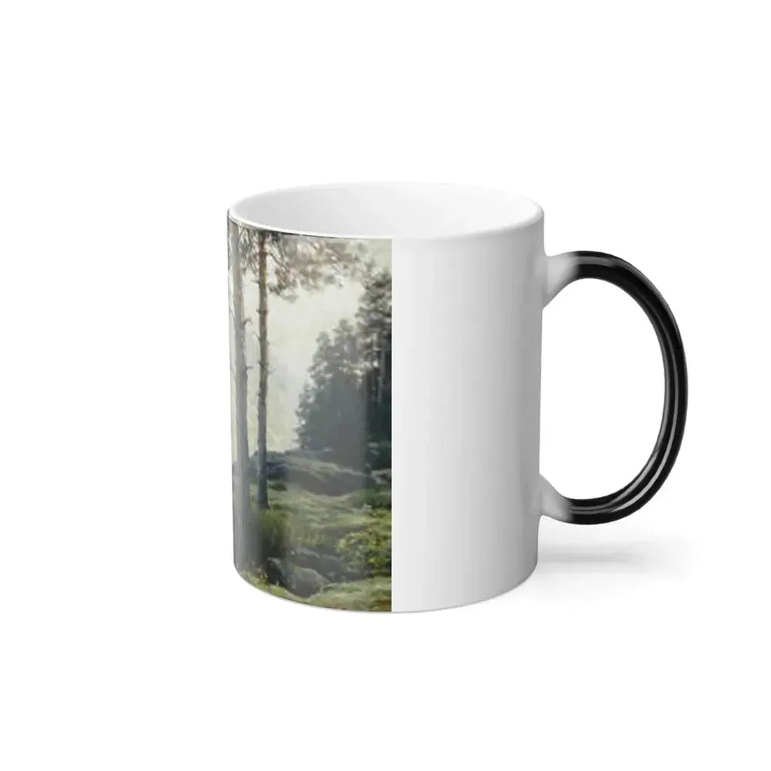 Berndt Lindholm (1841-1914)Summer Morning on a Forest Slope, 1891 - Color Changing Mug 11oz - Go Mug Yourself