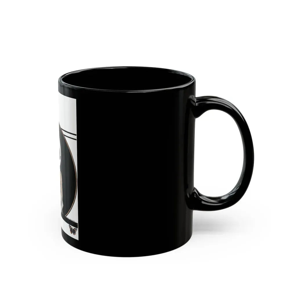 Bernice Bobs Her Hair, The Saturday Evening Post cover, November 6,1920 - Black Coffee Mug - Go Mug Yourself