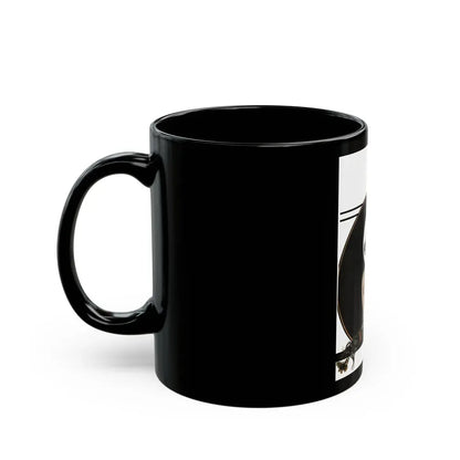 Bernice Bobs Her Hair, The Saturday Evening Post cover, November 6,1920 - Black Coffee Mug - Go Mug Yourself