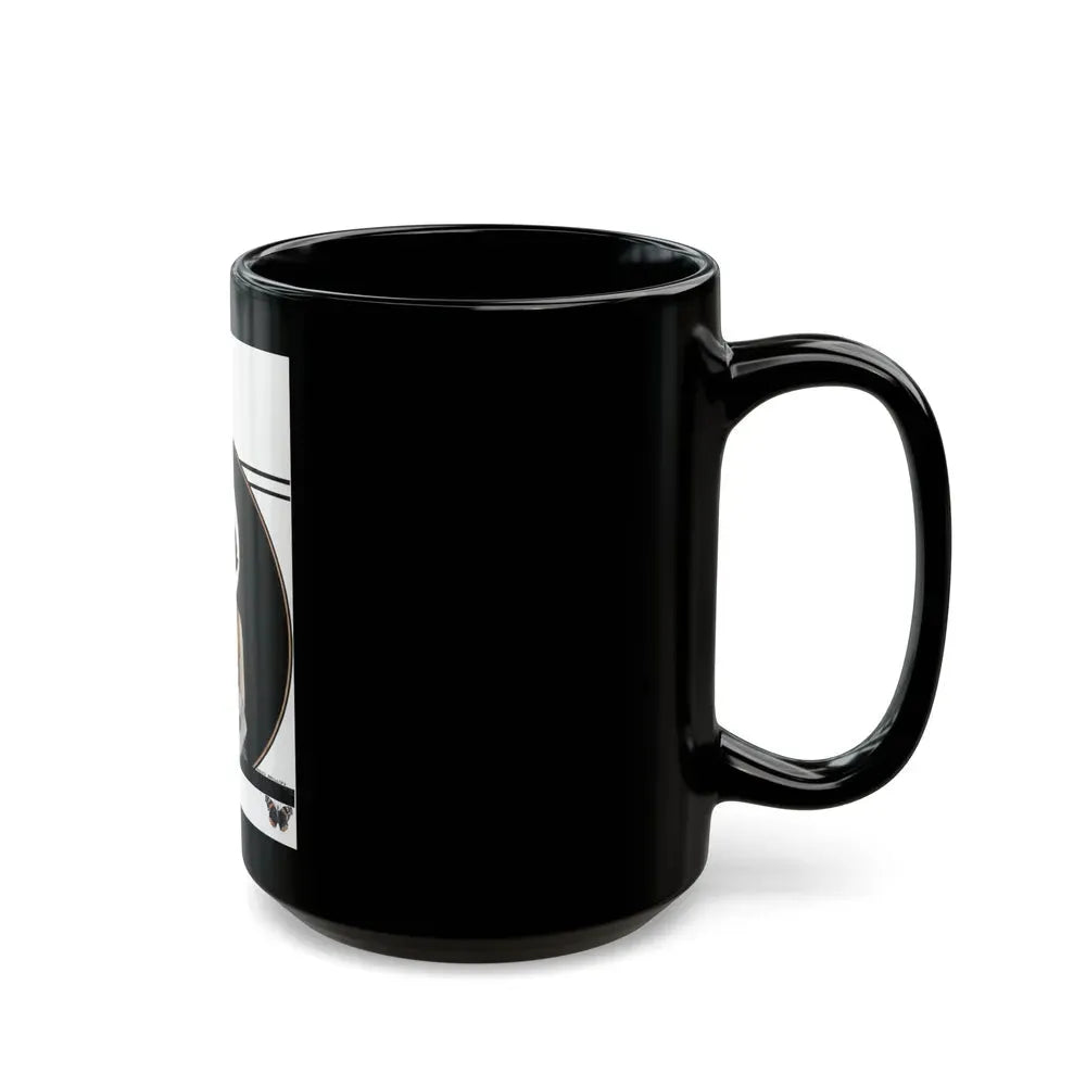 Bernice Bobs Her Hair, The Saturday Evening Post cover, November 6,1920 - Black Coffee Mug - Go Mug Yourself