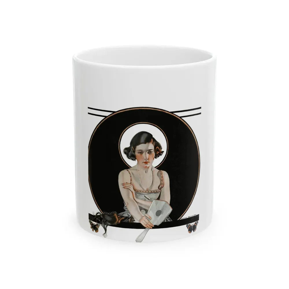 Bernice Bobs Her Hair, The Saturday Evening Post cover, November 6,1920 - White Coffee Mug 11oz - Go Mug Yourself
