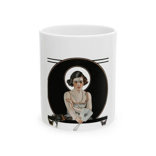Bernice Bobs Her Hair, The Saturday Evening Post cover, November 6,1920 - White Coffee Mug 11oz - Go Mug Yourself