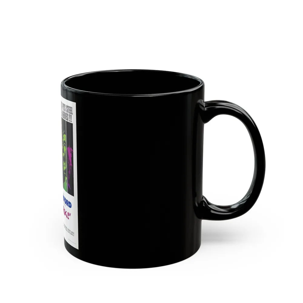 BERSERK 1967 Movie Poster - Black Coffee Mug-Go Mug Yourself