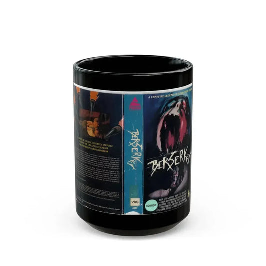 BERSERKER (VHS COVER) - Black Coffee Mug 15oz - Go Mug Yourself