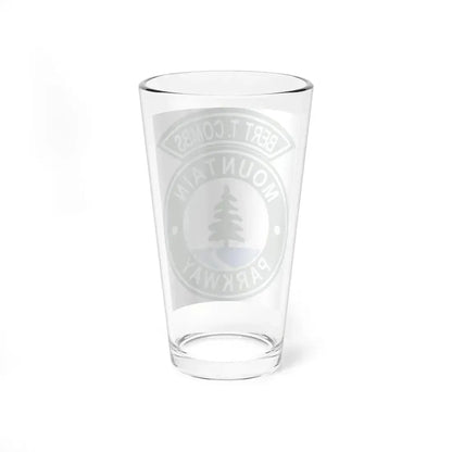 Bert T. Combs Mountain Parkway logo (Kentucky) (Road Sign) Pint Glass 16oz - Go Mug Yourself