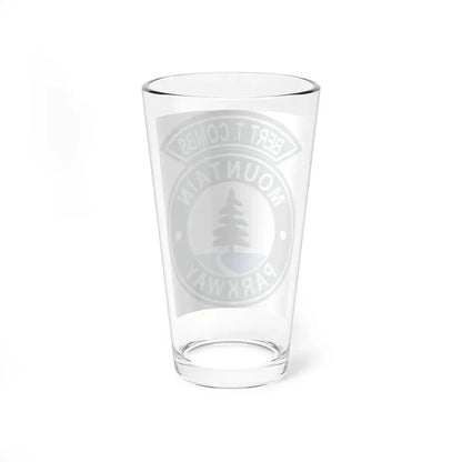 Bert T. Combs Mountain Parkway logo (Kentucky) (Road Sign) Pint Glss 16oz - Go Mug Yourself