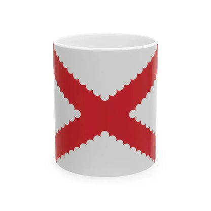 Bertem vlag (Belgium) White Coffee Mug 11oz - Go Mug Yourself