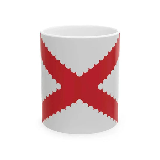 Bertem vlag (Belgium) White Coffee Mug 11oz - Go Mug Yourself