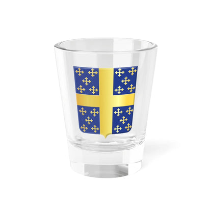 Bertogne wapen (Belgium) (Coat of Arms) Shot Glass 1.5oz 1.5oz - Go Mug Yourself