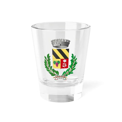 Berzano di Tortona-Stemma (Italy) (Coat of Arms) Shot Glass 1.5oz 1.5oz - Go Mug Yourself