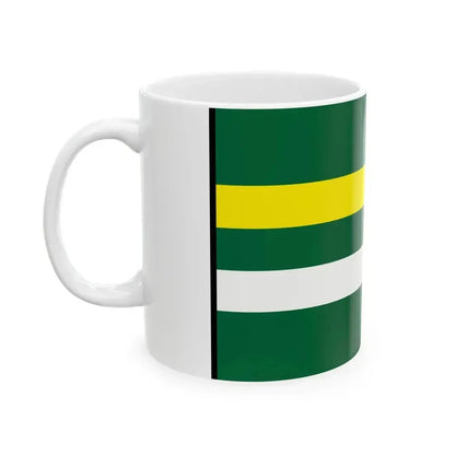 Besa Michalovce Flag (Slovakia) White Coffee Mug - Go Mug Yourself