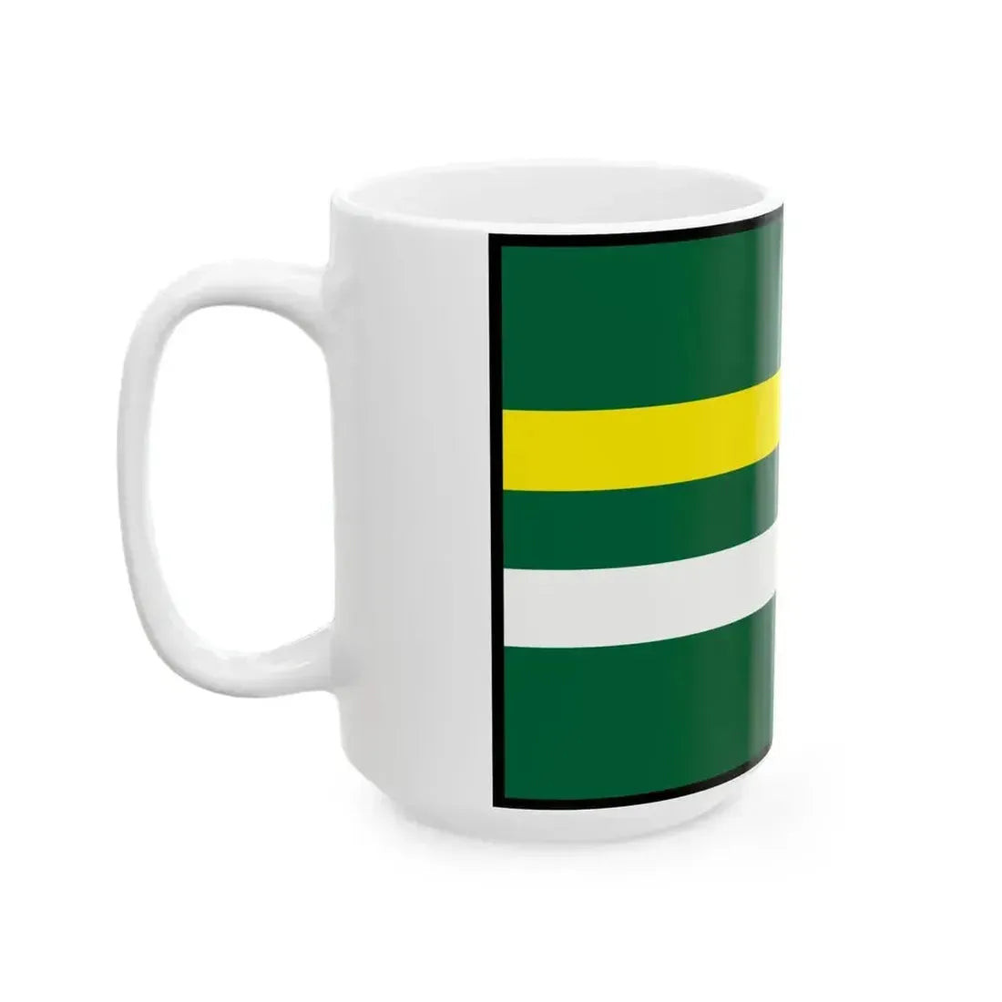 Besa Michalovce Flag (Slovakia) White Coffee Mug - Go Mug Yourself