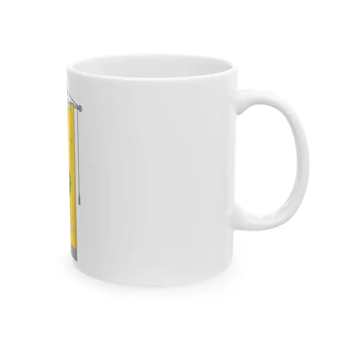 Besano-Gonfalone (Italy) White Coffee Mug - Go Mug Yourself