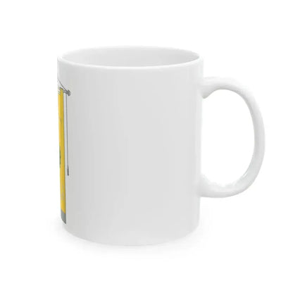 Besano-Gonfalone (Italy) White Coffee Mug - Go Mug Yourself