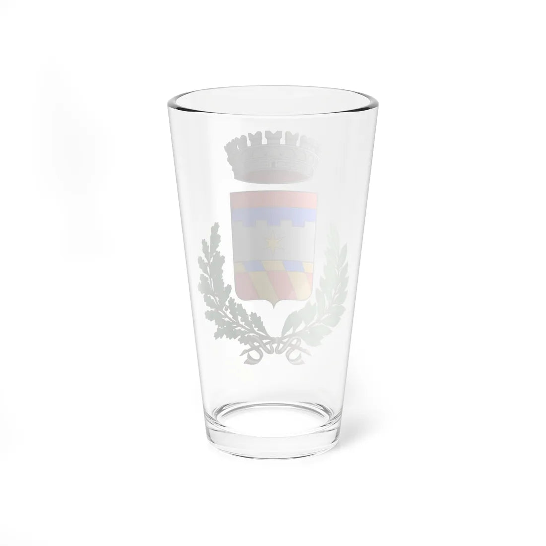 Besano-Stemma (Italy) (Coat of Arms) Pint Glass 16oz - Go Mug Yourself