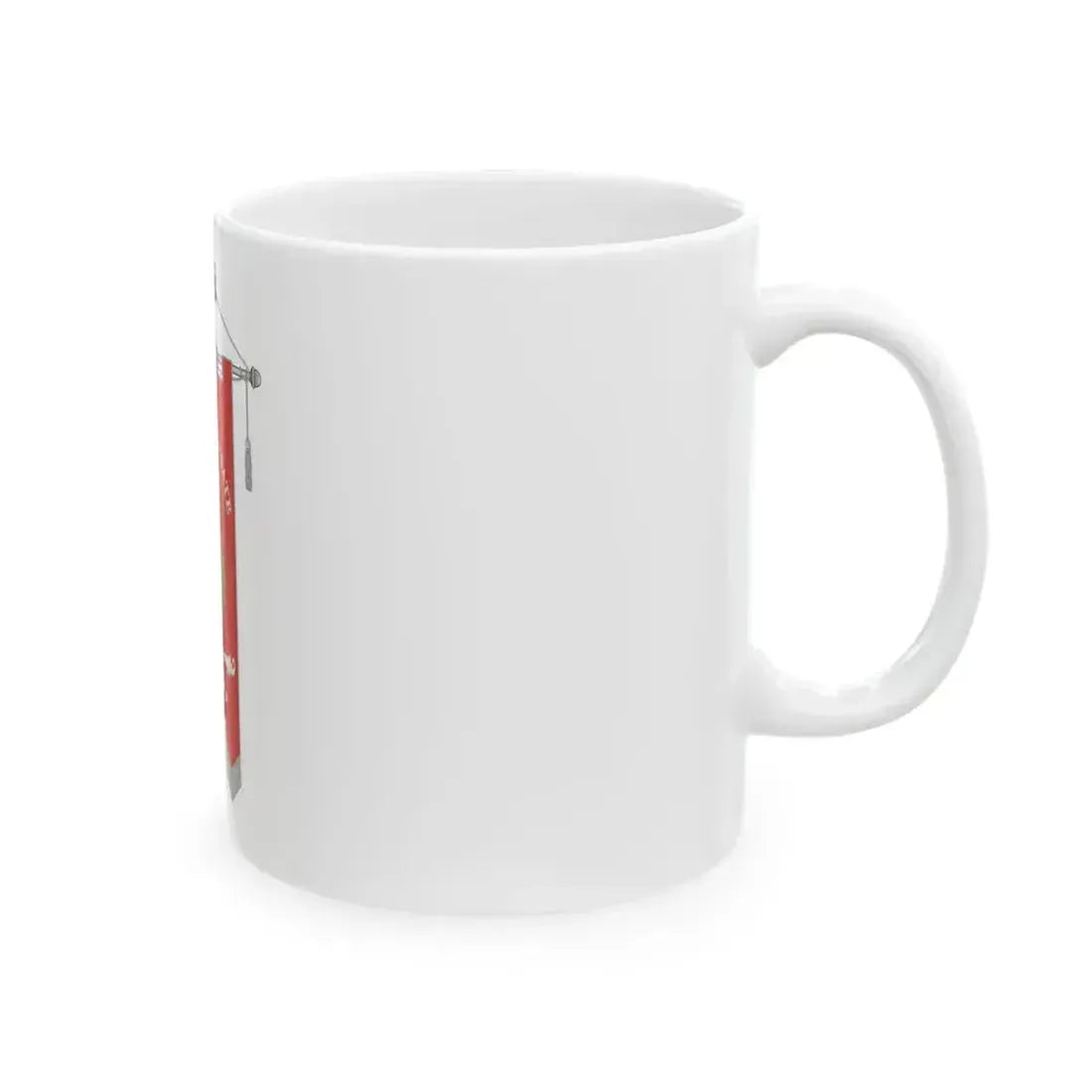 Besate-Gonfalone (Italy) White Coffee Mug - Go Mug Yourself