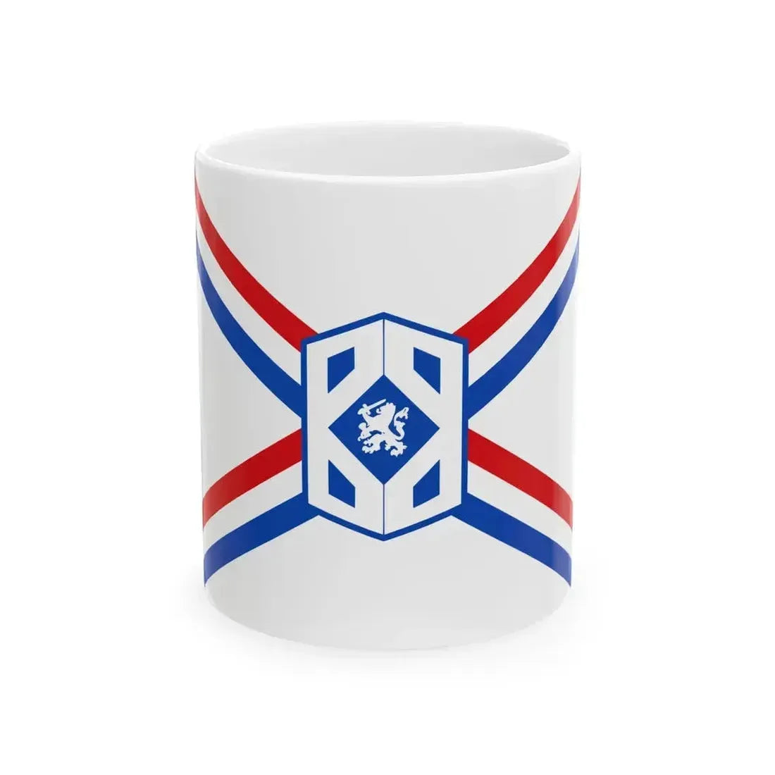 Bescherming Bevolking vlag (Netherlands) White Coffee Mug 11oz - Go Mug Yourself
