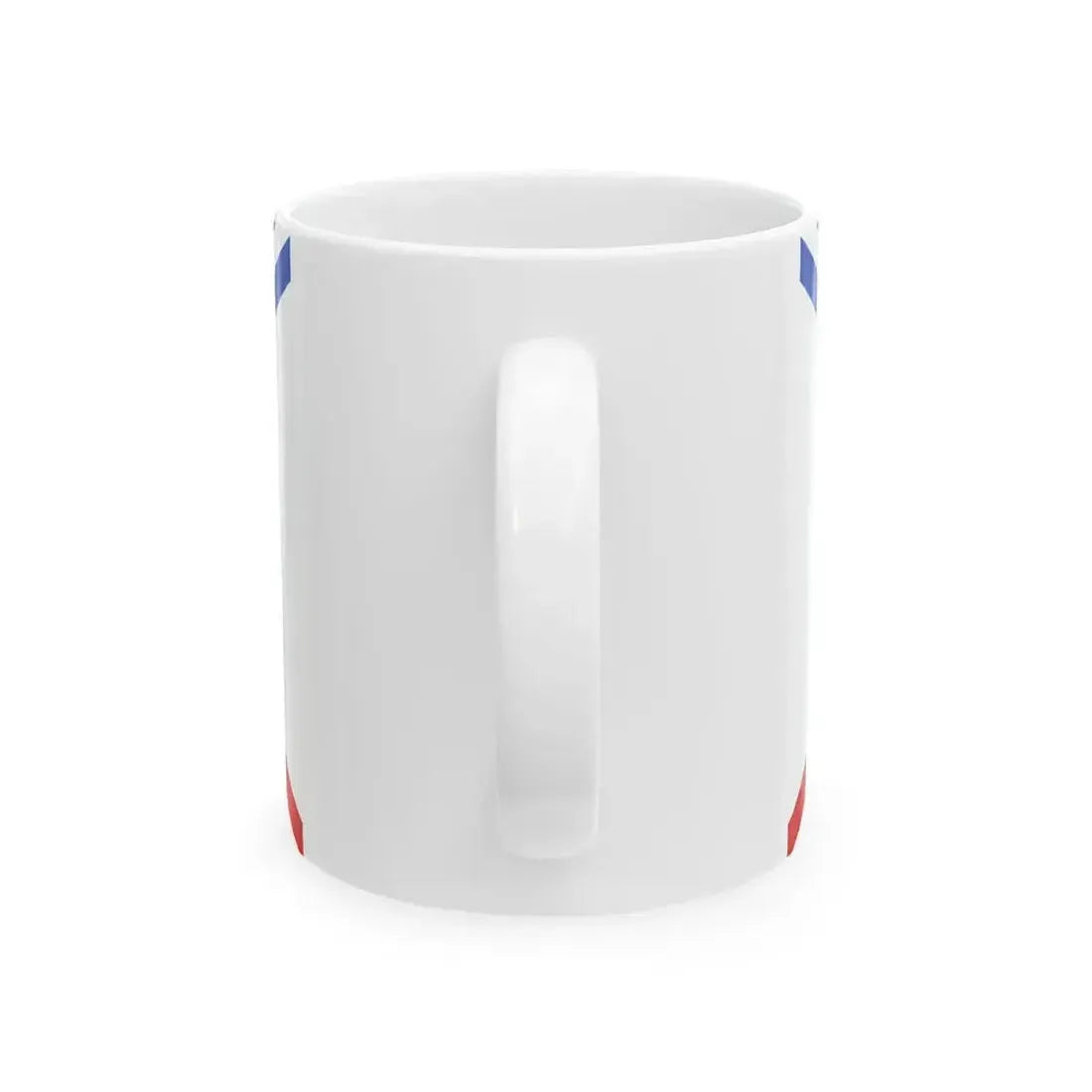 Bescherming Bevolking vlag (Netherlands) White Coffee Mug - Go Mug Yourself