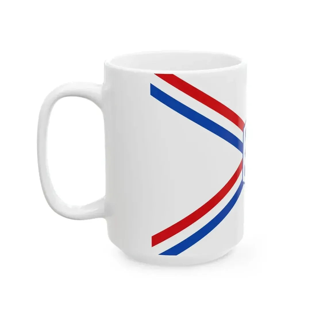 Bescherming Bevolking vlag (Netherlands) White Coffee Mug - Go Mug Yourself