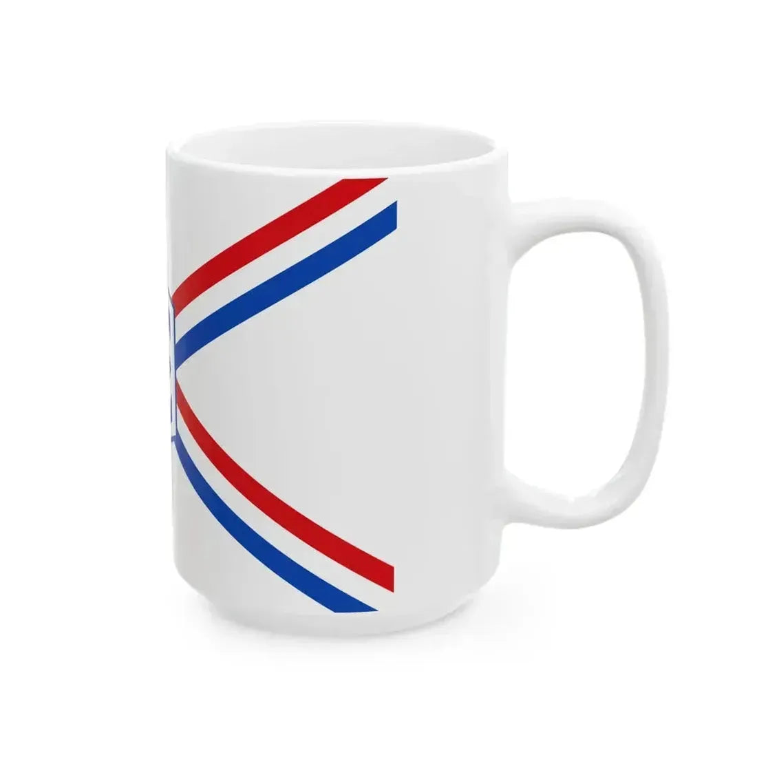 Bescherming Bevolking vlag (Netherlands) White Coffee Mug - Go Mug Yourself