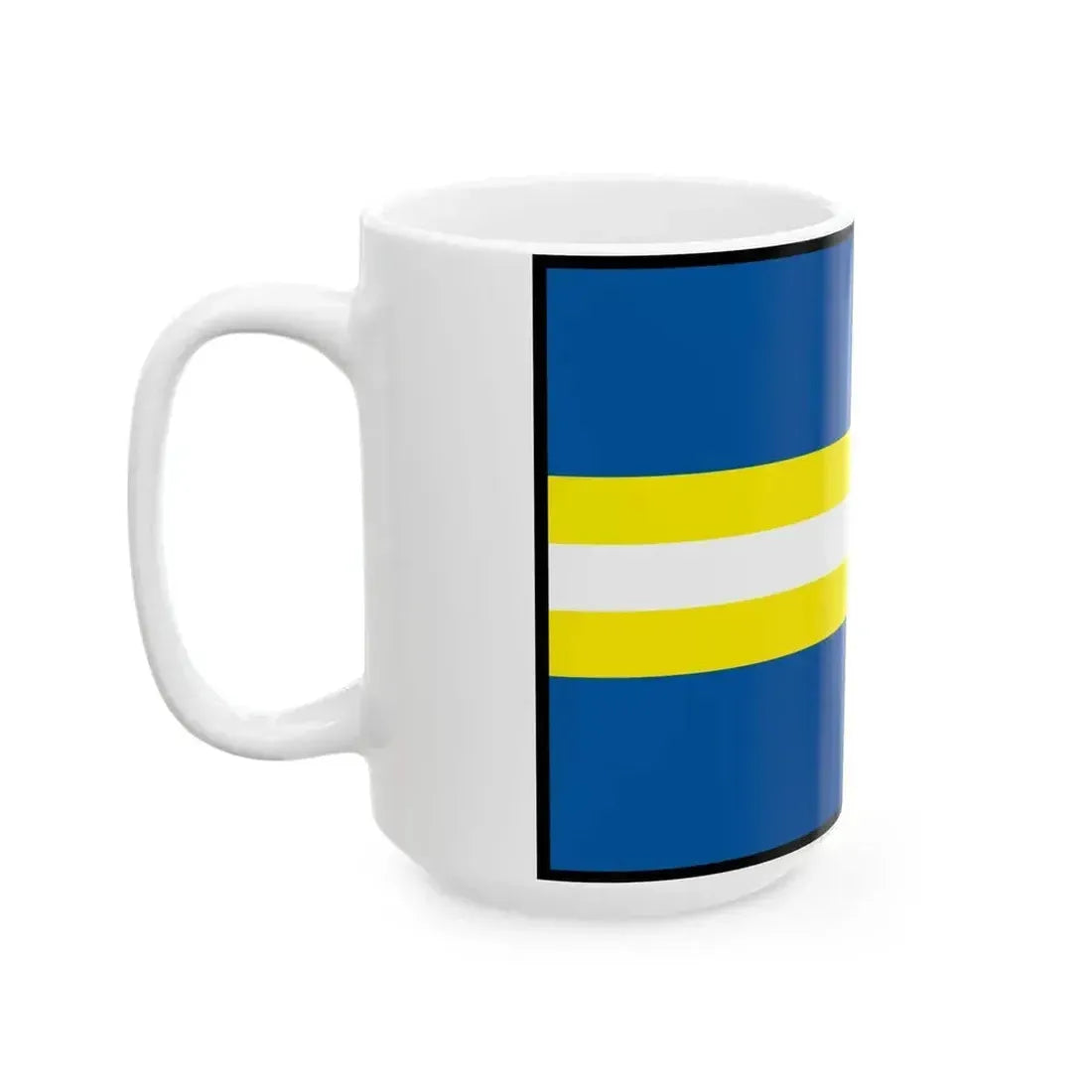 Besenova Ruzomberok Flag (Slovakia) White Coffee Mug - Go Mug Yourself