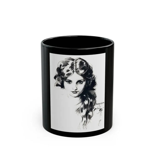 Bessie Love, Screenland, April 1922 - Black Coffee Mug 11oz - Go Mug Yourself