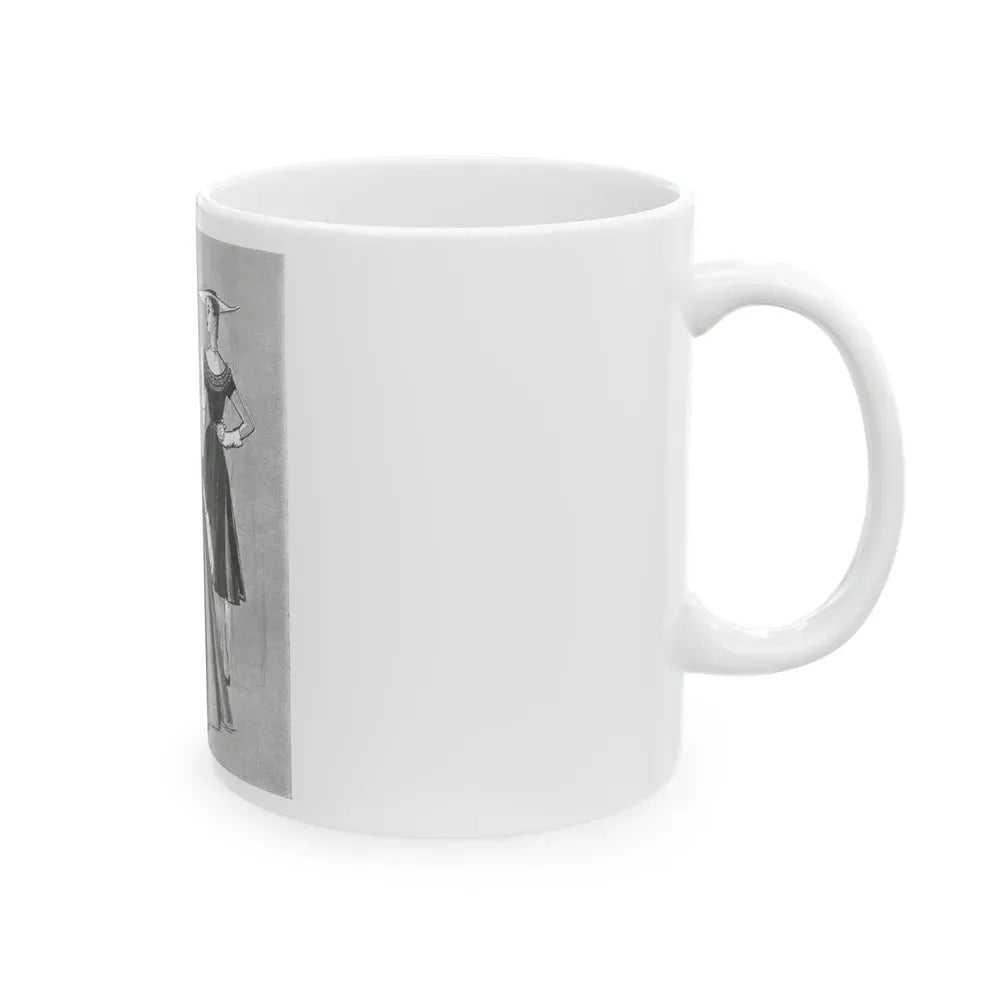Best & Co. advertisement, 1954 - White Coffee Mug - Go Mug Yourself